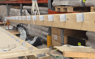 The first building with load-bearing walls made of CLT panels in Mexico
